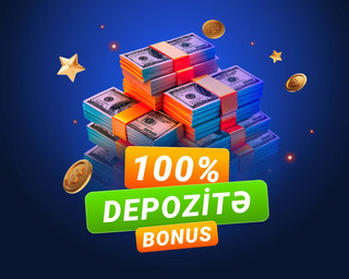 İlk depozitini ikiqat edirik!